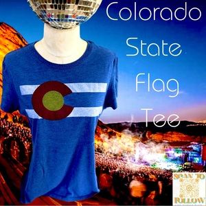 COLORADO STATE FLAG GRAPHIC TEE